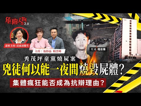 秀茂坪童黨燒屍案｜兇徒何以能一夜間燒毀屍體？｜集體瘋狂能否成為抗辯理由？｜危險人物2.0【第九十二集】
