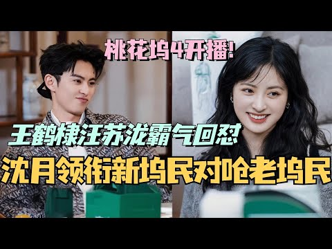 【MultiSub】桃花坞4沈月王子奇领衔新坞民对呛老坞民！王鹤棣汪苏泷霸气freestyle回怼！火药味有了！#综艺 #娱乐 #五十公里桃花坞 #shenyue #dylanwang