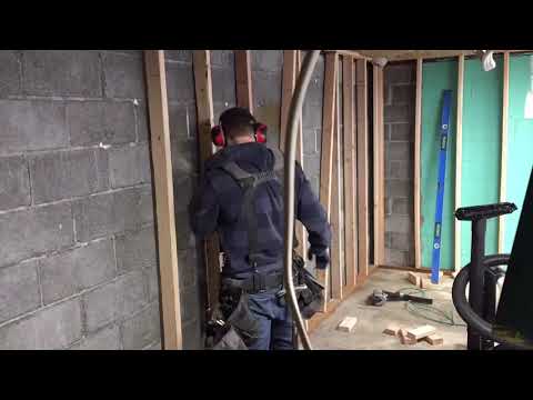 how to frame basement walls and garage walls
