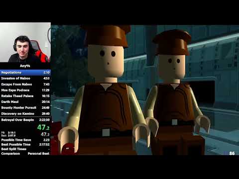 [OLD WR] LEGO Star Wars: The Complete Saga Any% Speedrun in 2:21:19