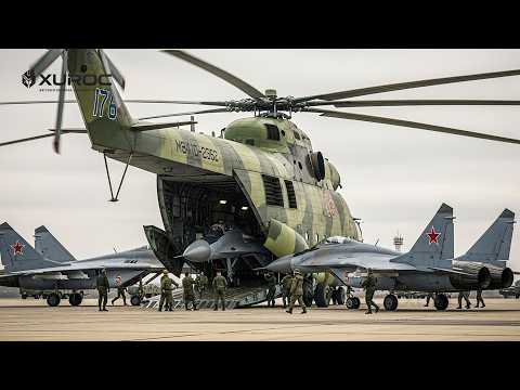 The World's Largest Helicopter! Russia's Mil Mi-26 Can Carry Tanks and Stealth Jets