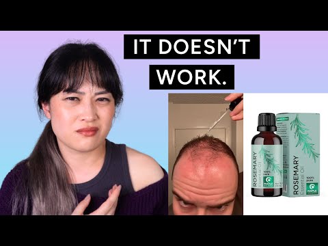 Rosemary oil for hair loss? How to spot bad science