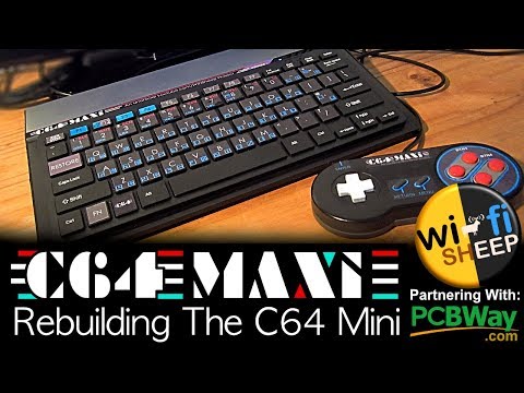 C64 MAXI - Rebuilding The C64 Mini Intro A Modern Micro!