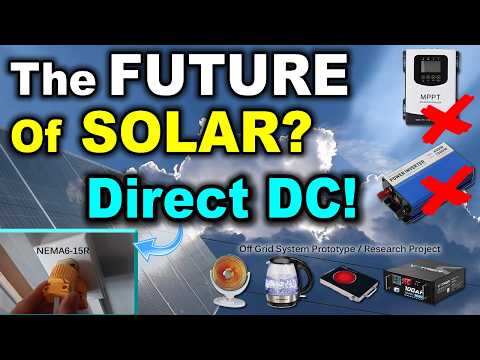 Explore The FUTURE! Off Grid Pure DC Direct Solar Photovoltaic Micro Grid Prototype Research PV2L