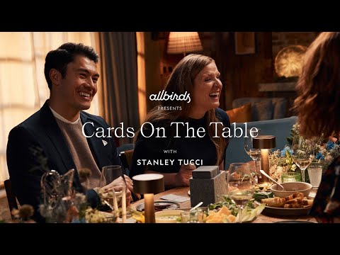 Stanley Tucci Puts his Cards on the Table with Henry Golding, Molly Ringwald, & Chantelle Nicholson