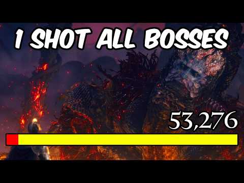 All 207 Elden Ring Bosses in 1 Hit With Melee Weapons