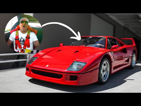 BACK IN A FERRARI F-40 AFTER 16 YEARS! || Manny Khoshbin