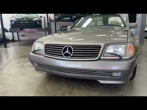 1995 Mercedes-Benz SL 500 walk around video ￼