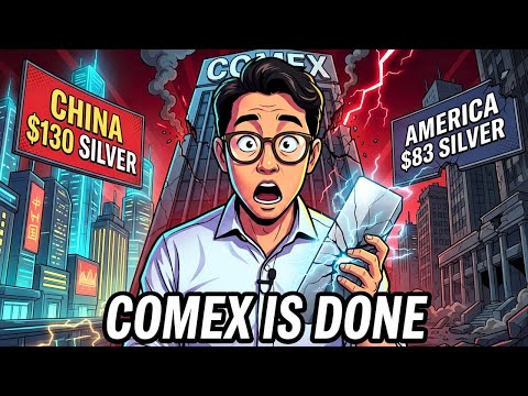 BREAKING: Silver $130 in China, $83 in America (COMEX Is DONE)