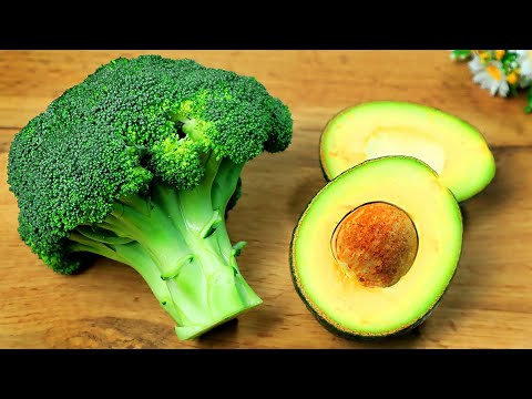 Nur wenige kennen dieses Rezept! Die köstlichste Vorspeise mit Brokkoli und Avocado in 10 Minuten!