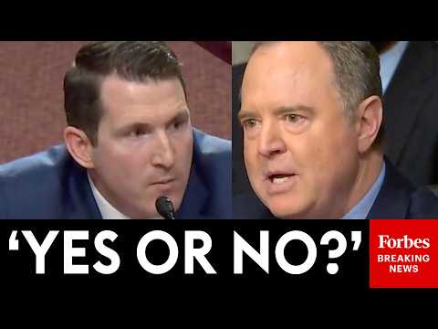 'You Can't Answer A Simple Question Or You Won't': Schiff Gets Fed Up With Top Trump DOJ Nominee