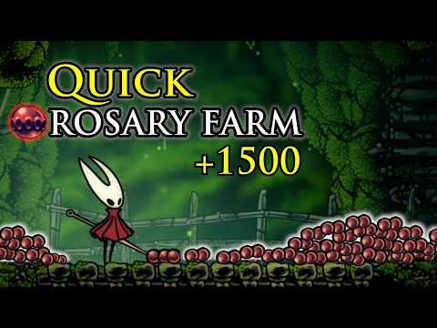 Hollow Knight: Silksong - Best  Farming Location in Early Game [+1500 Rosary]