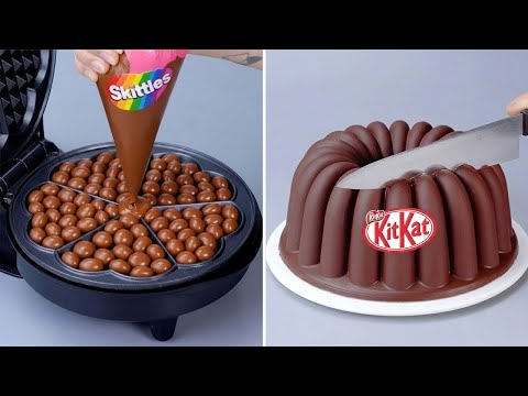 30+ Quick & Easy Cake Decorating Recipe For New Year | Satisfying Cake, Chocolate Decoration Recipes