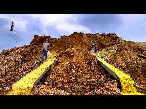 RICH IMMEDIATELY..DISCOVERY OF GOLD IN THE LAND OF GOLD TREASURE IN INDONESIA | GOLD IN THE MUD