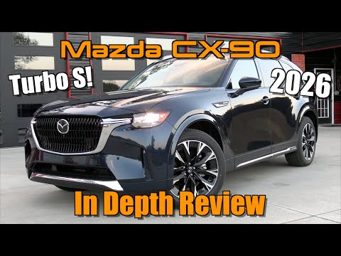 2026 Mazda CX-90 Turbo S Premium Plus: Start Up, Test Drive & In Depth Review