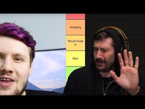 MAXIMUM CRINGE Programming Language Tier List | Prime Reacts