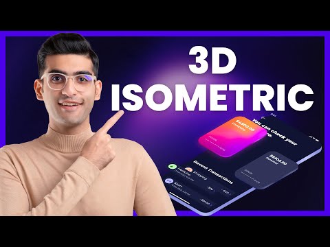 3D Isometric Perspective in Figma