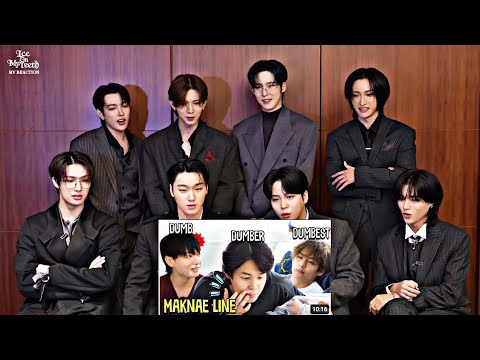 Ateez Reaction to BTS ' Maknae line's moments (Fan-made 💜💛)