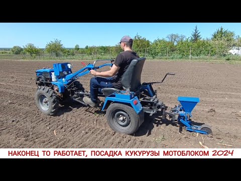 FIFTH DAY WITHOUT REST, FIFTH VEGETABLE GARDEN/MILLING 25 AREAS, PLANTING CORN 2024 / PLANTING CORN