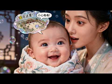 我穿成剛出生就被扔的冷宮棄嬰，娘聽我心聲反殺德妃，暴君爹連夜抱我上朝：快說！三年亡國怎麽破？全家靠萌寶心聲逆天改命！#drama#熱門短劇#萌娃#短剧推荐#古装