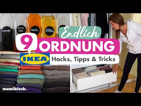 9 Ikea Hacks, Tips & Tricks | Effortless Household Organization | Sorting and Organizing | mamiblock