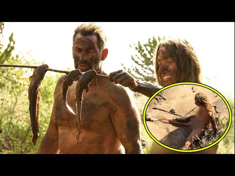 She caught 3 fish using her body as a trap in a mud pit and survived 21 days in the wild forest!