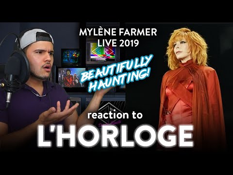 Mylène Farmer Reaction L'Horloge LIVE (Addictively Haunting!) | Dereck Reacts