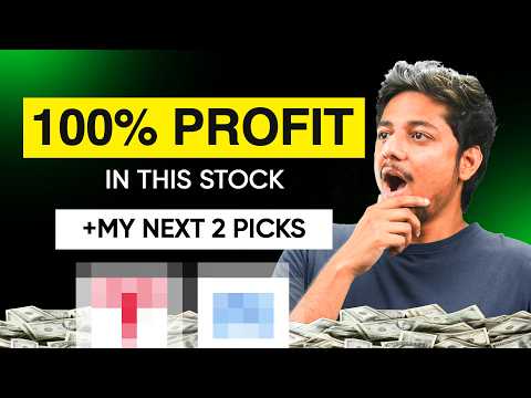 How I Made 100% Profit in this Stock Trade | Fundamental Growth Analysis