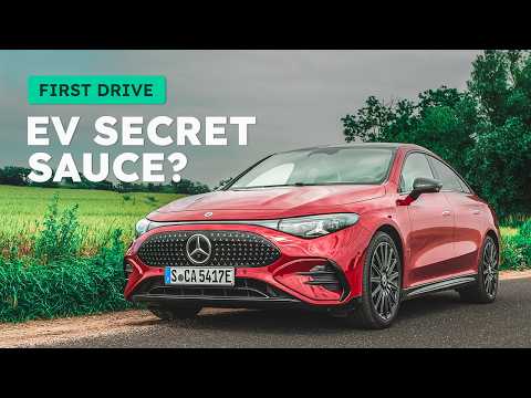 2025 Mercedes CLA EV First Drive: Can Sexy And Software Get Along?
