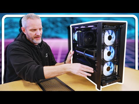 Computer Cases are getting WAY more advanced! Corsair Frame 4000D