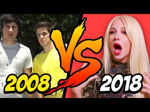 2008 YOUTUBE VS 2018 YOUTUBE