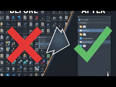 LightBurn Art Libraries: Setup & How to Use (Under 15 Mins!)