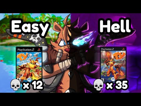 Which Ty the Tasmanian Tiger Game is the Hardest to 100%?