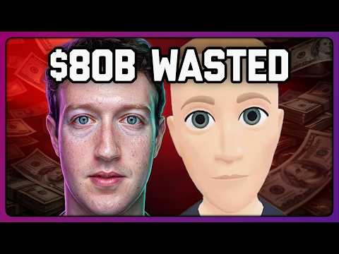 $80B Disaster: Zuckerberg's Metaverse Ghost Town