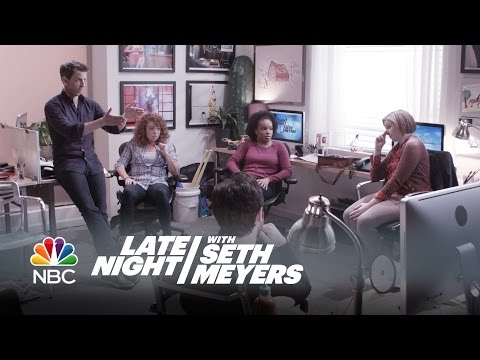 Hannah Horvath Joins the Late Night Writing Staff - Late Night with Seth Meyers