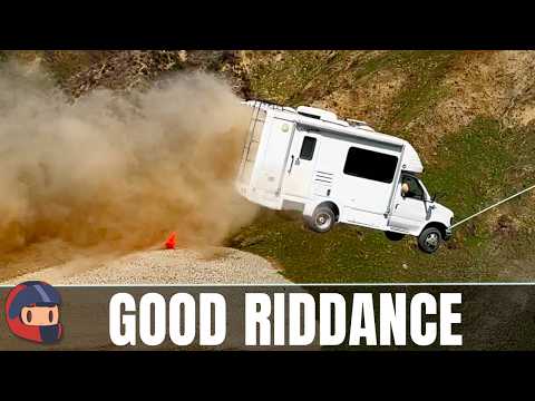 I Drove My RV Off A Cliff: Featuring The Insta360 X5