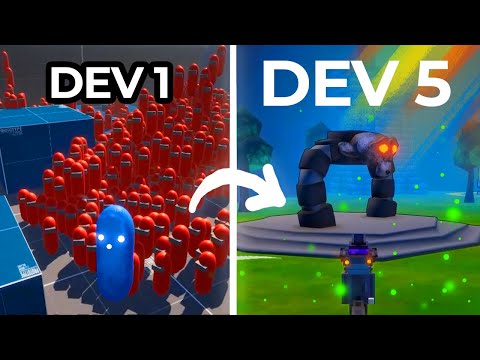 5 DEVS Make MEGABONK without COMMUNICATING!