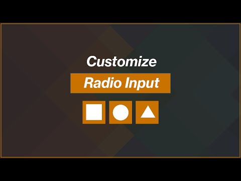 [Arabic] HTML, CSS Tutorials - Customize Radio Input