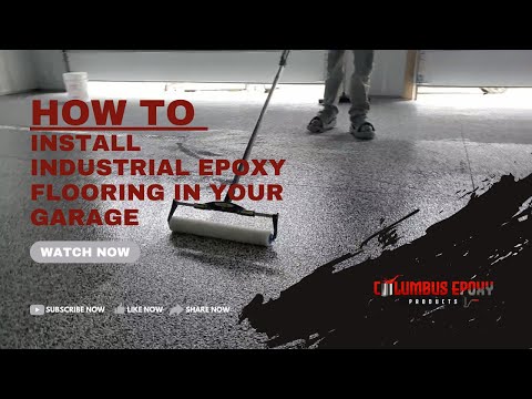 How To Install an Epoxy Garage Floor Coating
