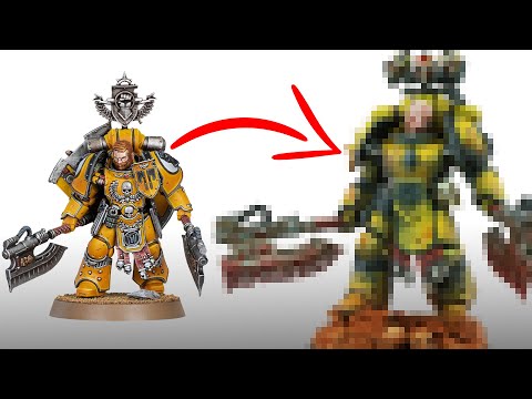 Kitbashing CHAOS Imperial Fists - Dornian Heresy Fafnir Rann