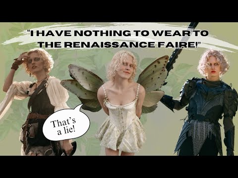 EASY & CHEAP renaissance faire outfits & hacks ⚔️