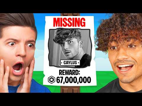 Caylus is Missing... [Find the Youtubers in Roblox]