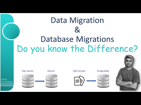 Data Migration vs Database Migrations - What is the Difference ? | #DataAcademy | #BinduKumar