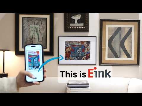 Digital Art Frames with E Ink Spectra 6 are Launching Soon 🖼️