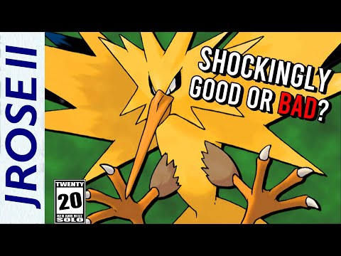 How Fast Can you Beat Pokemon Red/Blue with Just a Zapdos?