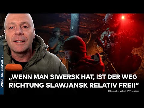 UKRAINE-KRIEG: Russischer Durchbruch bei Siversk droht! Steht der Donbass jetzt vor dem Kollaps?