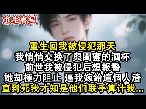【重生爽文】重生回我被侵犯那天，我悄悄交換了闺蜜的酒杯，前世我被侵犯後想報警，她卻極力阻止，逼我嫁給這個人渣，直到死我才知是他們聯手算計我#小說 #小说推荐 #完结文 #完結 #重生 #复仇 #爽文