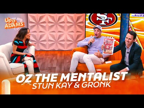 Oz the Mentalist STUNS Kay & Gronk with MINDBLOWING Magic Trick