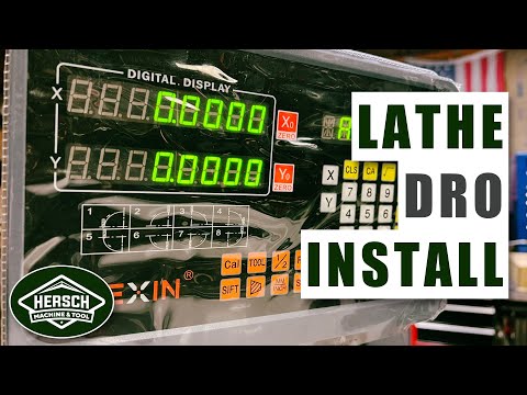 Lathe DRO Install!