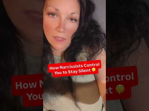 How Narcissists Control You To Stay Silent 🤫